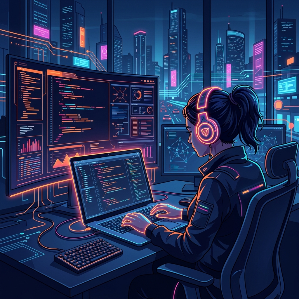 Developer Coding